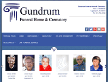 Tablet Screenshot of gundrumcares.com